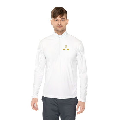 GolfPro Unisex Quarter-Zip Pullover - Stylish Golf Apparel