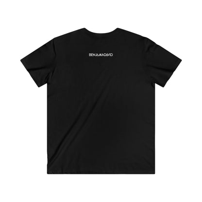 G|O|L|F - Squared: Men's Fitted V-Neck Short Sleeve Tee