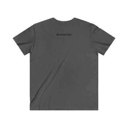 G|O|L|F - Squared: Men's Fitted V-Neck Short Sleeve Tee