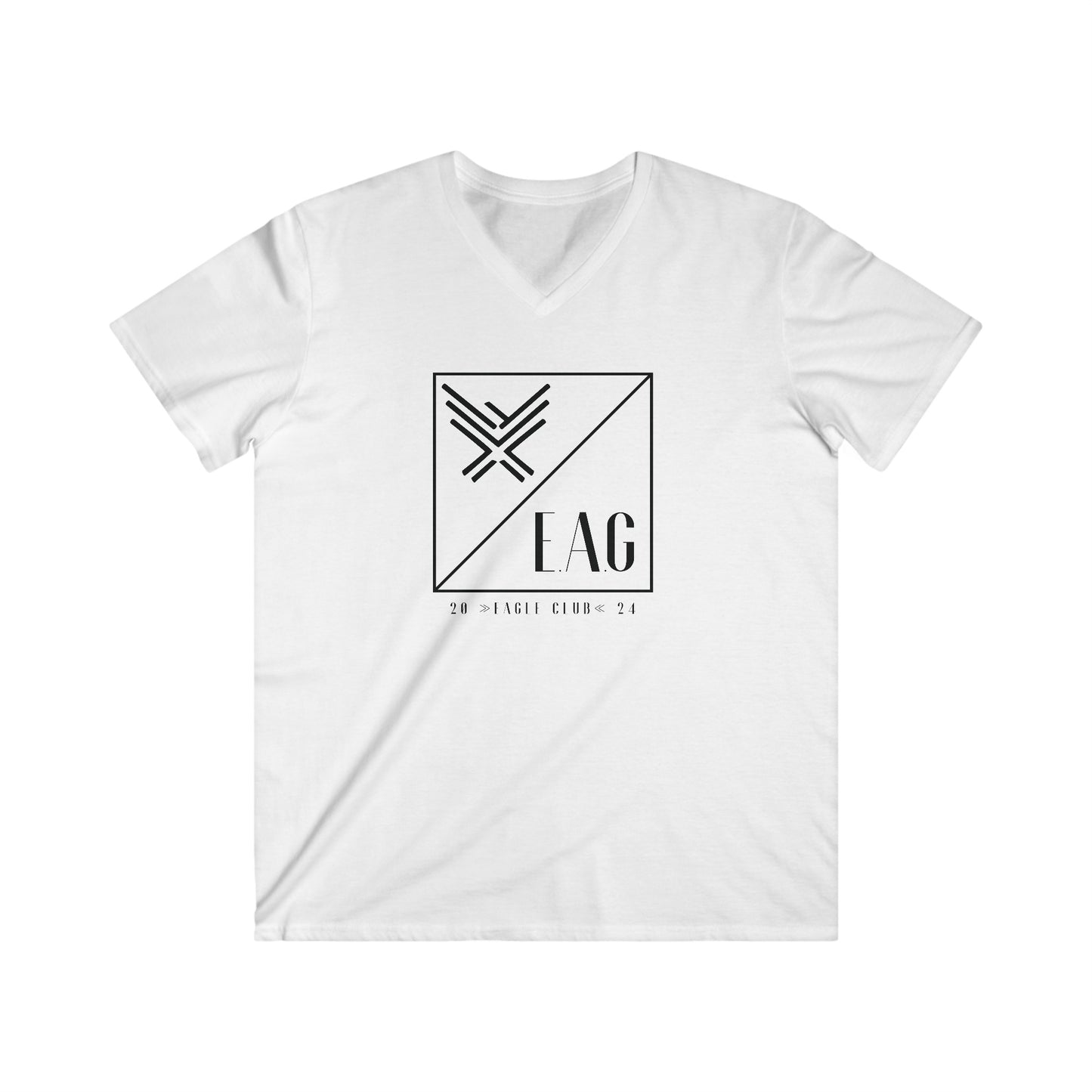 EAG Club 2024: Men's Fitted V-Neck Short Sleeve Tee