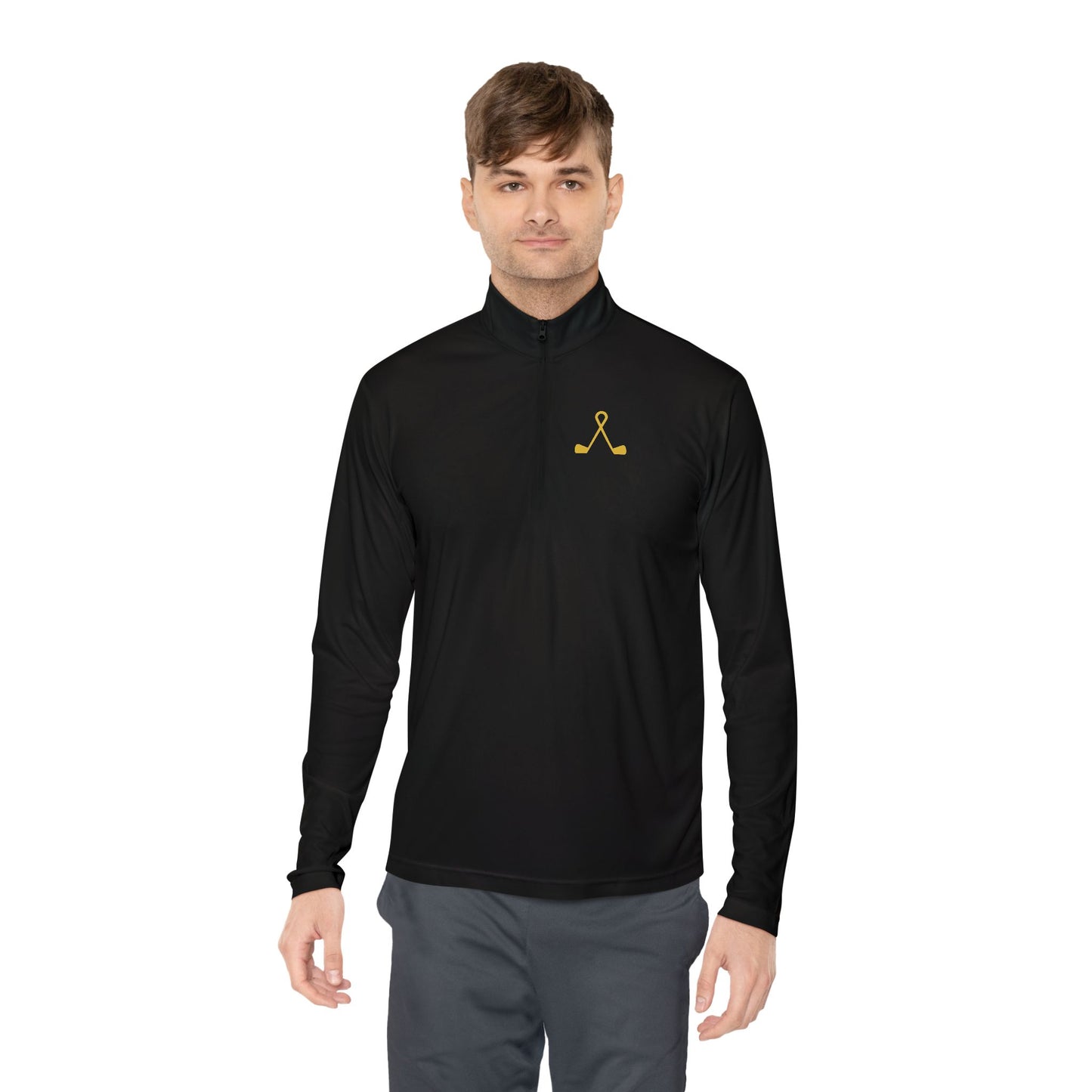 GolfPro Unisex Quarter-Zip Pullover - Stylish Golf Apparel